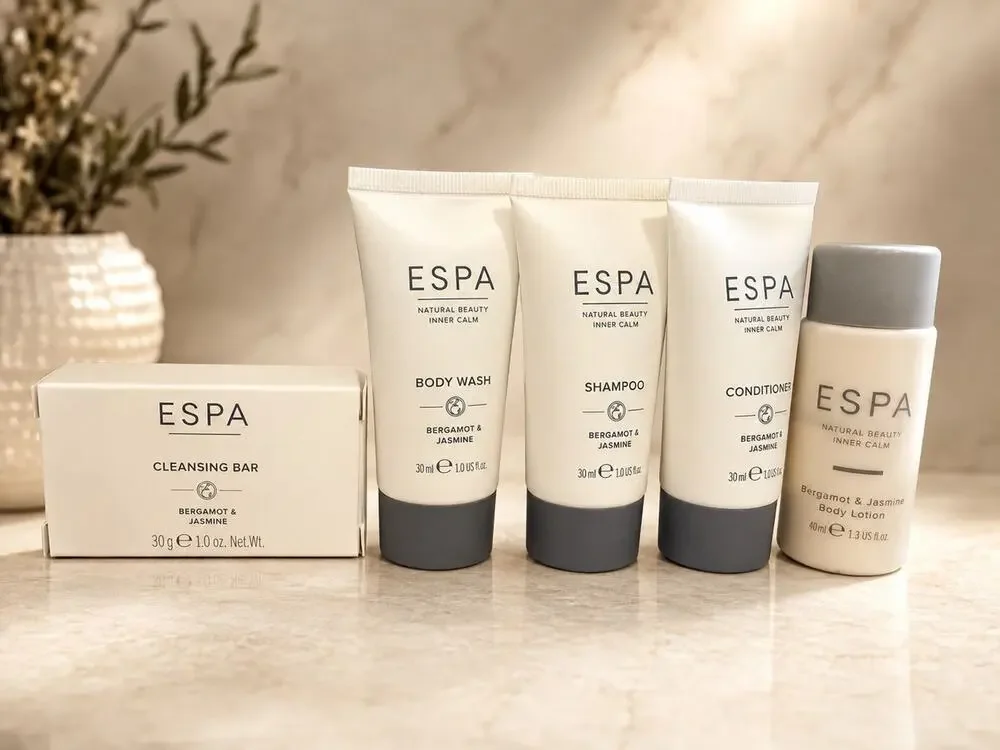 $50 ESPA Bergamot & Jasmine Luxury Travel Collection – 5-Piece Set